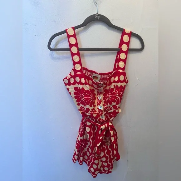 Farm Rio Palermo Romper Sz Medium - Picture 3 of 5